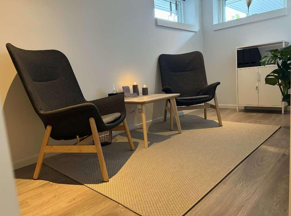 Stole i praksissen — trygt samtalerum